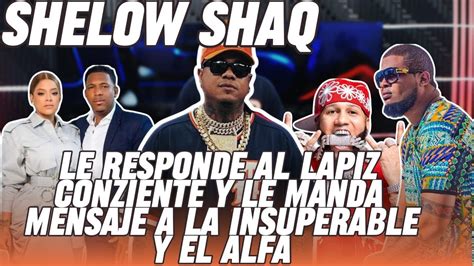 SHELOW SHAQ ACONSEJA A LA INSUPERABLE Y SE COME CON YUCA A LÁPIZ ROCHY