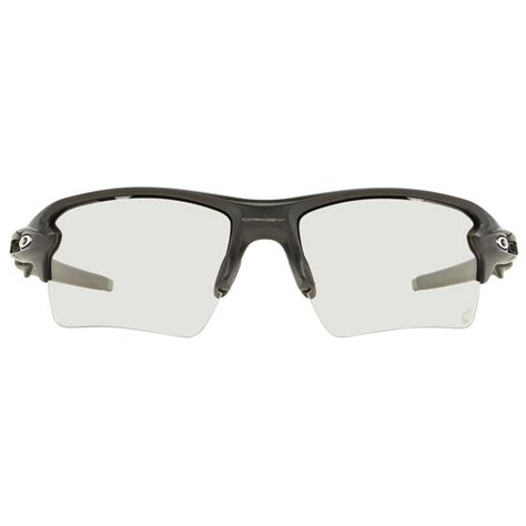 O Store Oakley Flak 20 Xl Steel Wclear To Black Iridium Photochromic