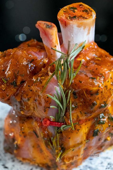 Pork Shanks In The Oven With Bbq Sauce My Urban Treats Recipe In