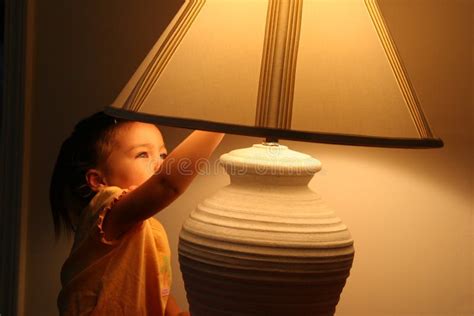 Turning off the lights stock photo. Image of lamp, light - 205124