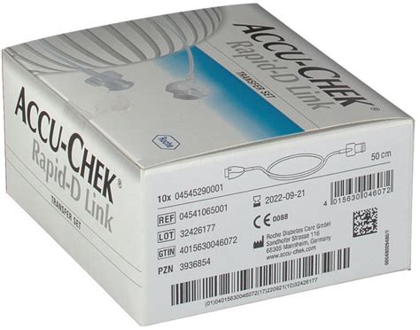 Accu Chek Rapid D Link Transfer Set Katheter Stk Ab