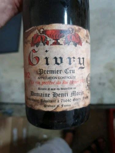 Henri Morin Givry Premier Cru Vivino Us