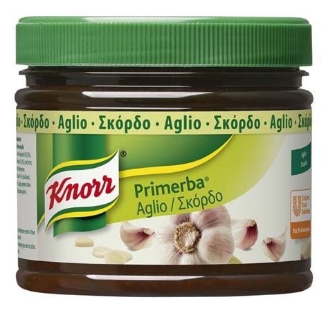 Knorr Primerba Aglio 340 Gr Sapore E Profumo Alle Ricette