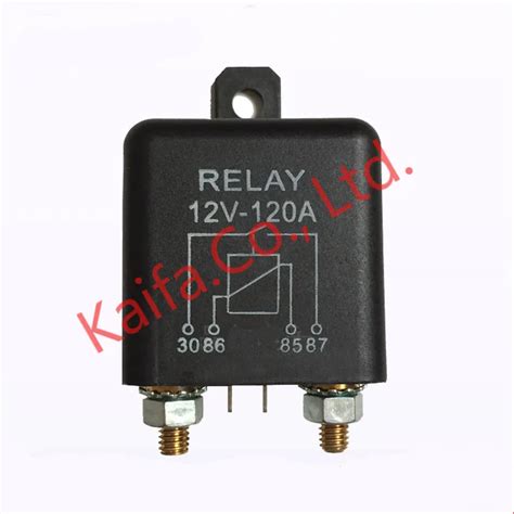 Buy Car Truck Motor Automotive High Current Relay 12v 120a 24w Continuous Type