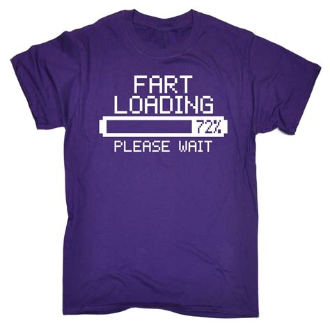 Fart Loading T Shirt Farts Joke Toilet Humour Birthday Slogan Funny T 123t Ebay