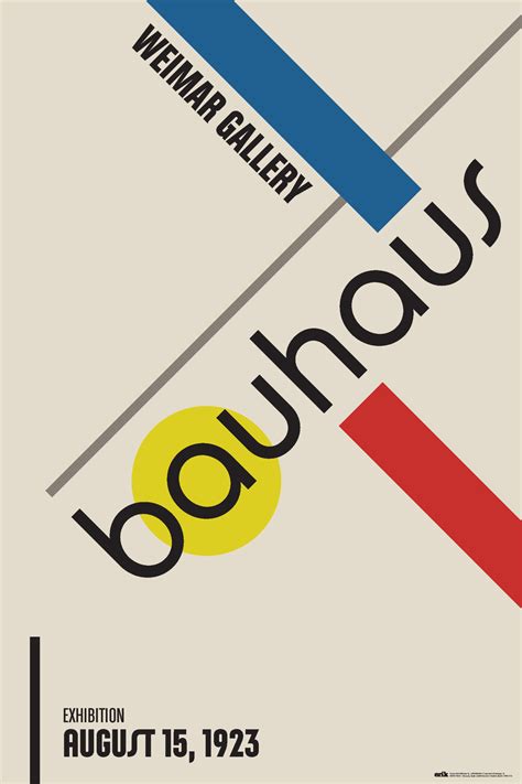 Poster Bauhaus | Wall Art | 3+1 FREE | Europosters