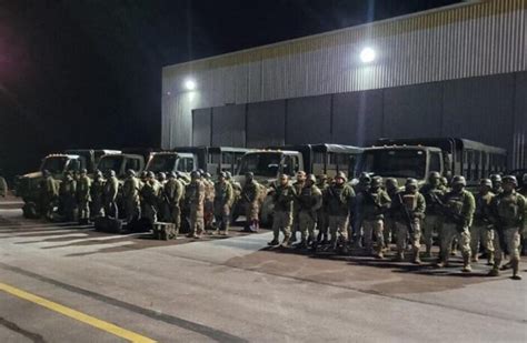 Despliegan A Elementos Del Ej Rcito Y La Guardia Nacional En Nuevo