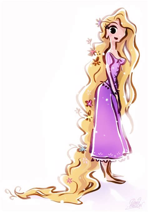 David Gilson Pretty Punzie Disney Rapunzel Art Disney Dessins Disney