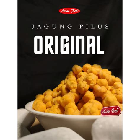 Keropok Jagung Pilus Spicy Original 1kg 800g Shopee Malaysia