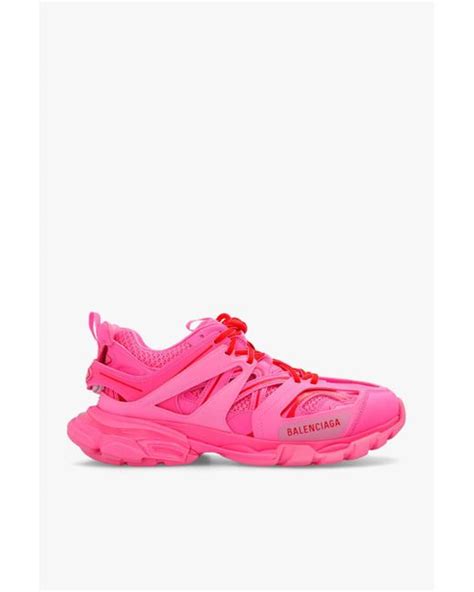 Balenciaga Track Sneakers In Pink Lyst