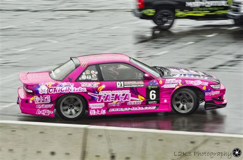 Pink Nissan Silvia S13 Driven By Miki Yabuuchi Chris Lafauvre Flickr