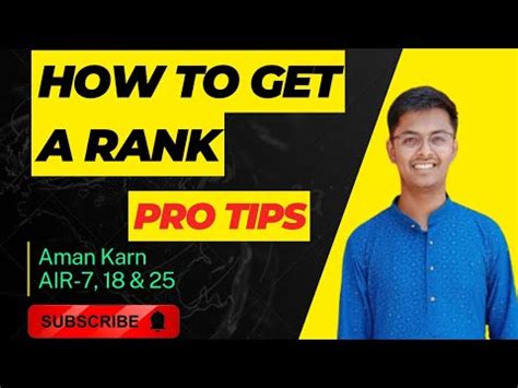 How To Get An All India Rank CA CS CMA Exams CA Aman Karn Icai