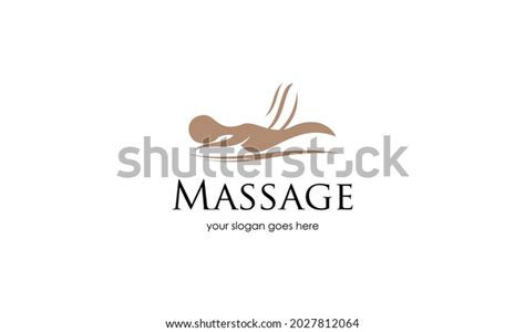 Body Massage Logo Design Vector Stock Vector Royalty Free 2027812064 Shutterstock