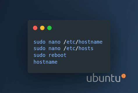 How To Change Hostname On Ubuntu In Simple Steps