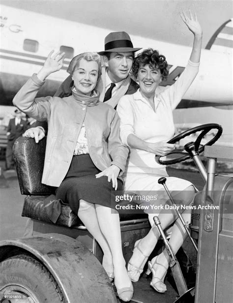 June Havoc And Her Sister Gypsy Rose Lee With Macdonald Carey At