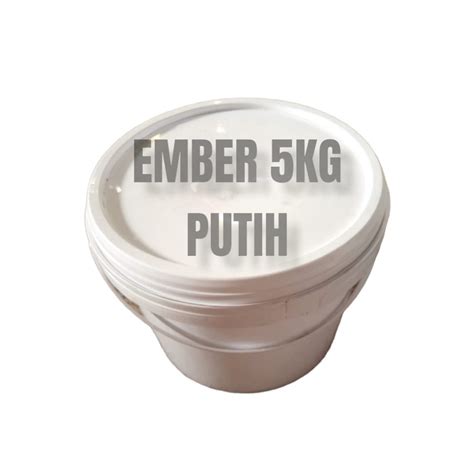 Jual Ember Wadah Air Emebr Bekas Selai Ember Plastik Bekas Kg Putih