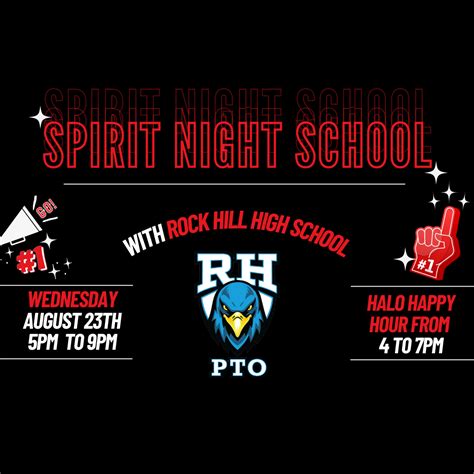 Spirit Night With Rock Hill High School Pto Halo Pizzeria