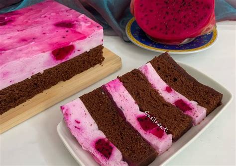 Resep Cake Lapis Puding Naga Oleh Susilowati Cookpad