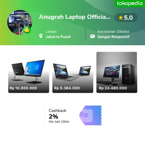 Toko Anugrah Laptop Official Store Online Produk Lengkap Harga Terbaik