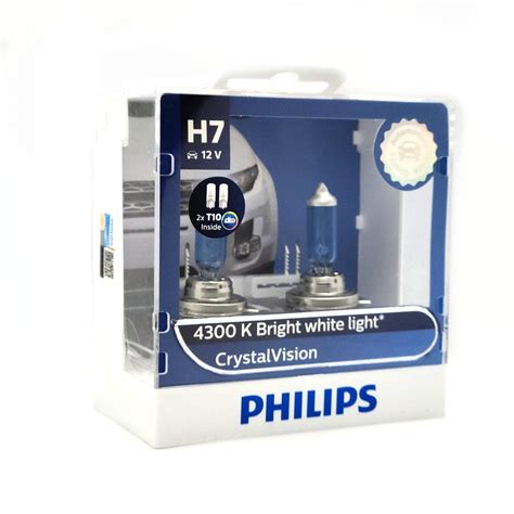 Philips Crystal Vision H7 Headlight Globe H7 12V 55W