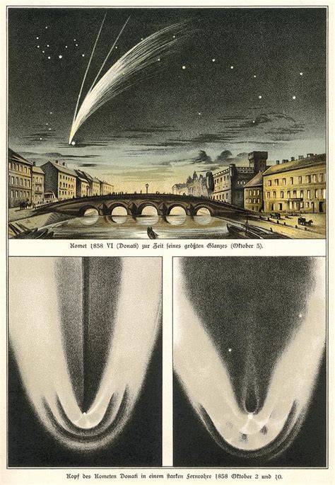 Donati S Comet Of 1858 Artwork Photograph By Detlev Van Ravenswaay