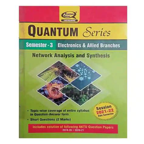 Quantum Series AKTU BTech Semester 3 Electronics And Allied Branches