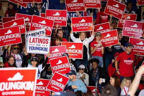 Republican Glenn Youngkin Is Leading In Virginias Governor Race Here