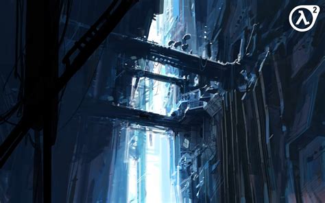 Wallpaper Sunlight Video Games Space Reflection Blue Concept Art