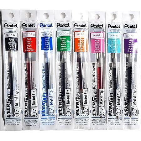 Pentel Energel Lrp A Lot De Recharges D Encre Pour Roller Gel