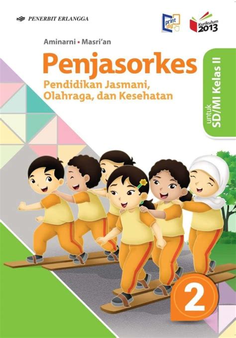 Promo Penjas Penjasorkes 2 Sd K13 Erlangga Pjok Diskon 23 Di Seller