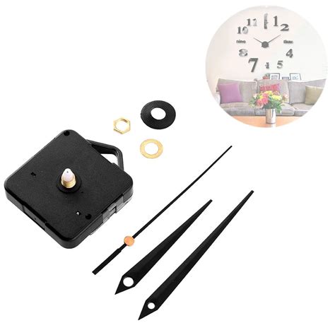 Часовой механизм DIY бесшумные Классические кварцевые часы настенные ...