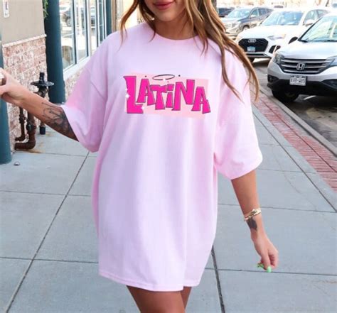 Latina Shirt Angel Doll Latina Shirt Pink S Shirt American Latina