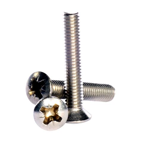 M Mm A Stainless Steel Pozi Raised Countersunk Machine Screws