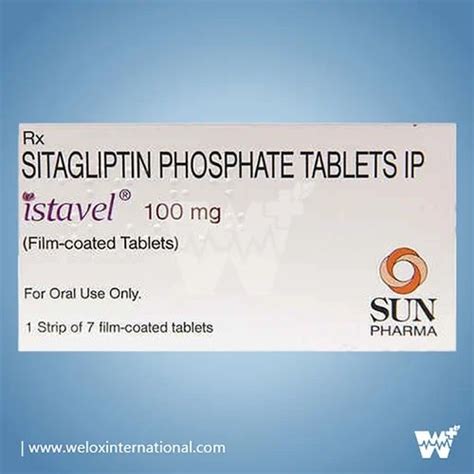 Sitagliptin 100mg Istavel 100 Tablet At Rs 80stripe In Surat Id