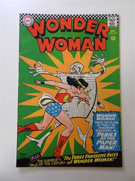 Wonder Woman Vf Condition Comic Books Silver Age Dc