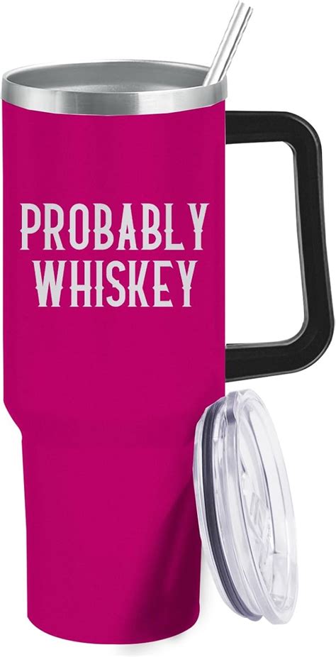 Amazon Dimyze Probably Whiskey Tumbler Oz Tumbler With Lid And