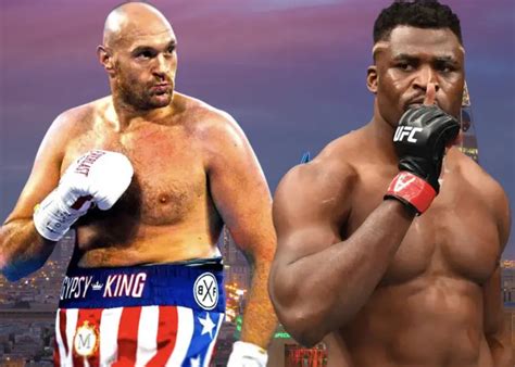 Tyson Fury Vs Francis Ngannou Boxing Fight Date Set Combat Sports Uk