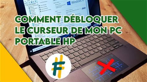 comment débloquer le curseur de mon pc portable hp YouTube