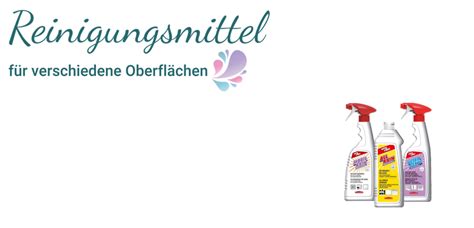 Reinigungsmittel für Oberflächen Hygiene Magazin