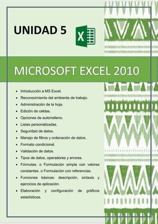 Ms Excel Peque PDF