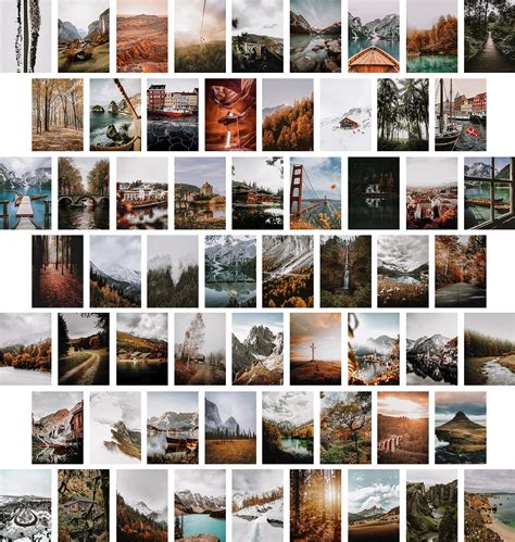 Buy Adventure Landscape Aesthetic Wall Collage Kit By Boho Cove 60