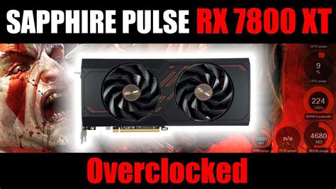 Sapphire PULSE RX 7800 XT Overclocked YouTube