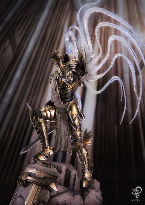 Diablo Tyrael Resin Statue Von Aries Studio Handsomecake