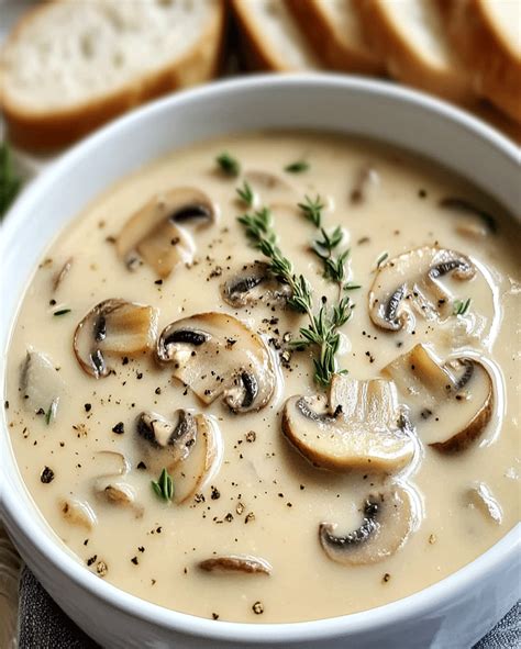 Homemade Creamy Mushroom Soup Recipe Slam Recipes