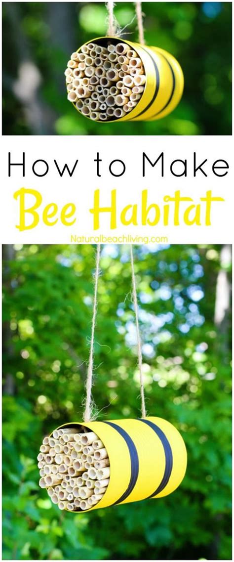 DIY Mason Bee Habitat