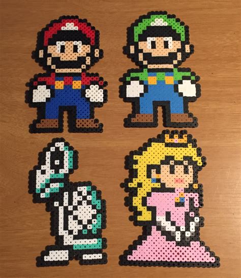 Mario And Luigi Perler Beads Ubicaciondepersonas Cdmx Gob Mx