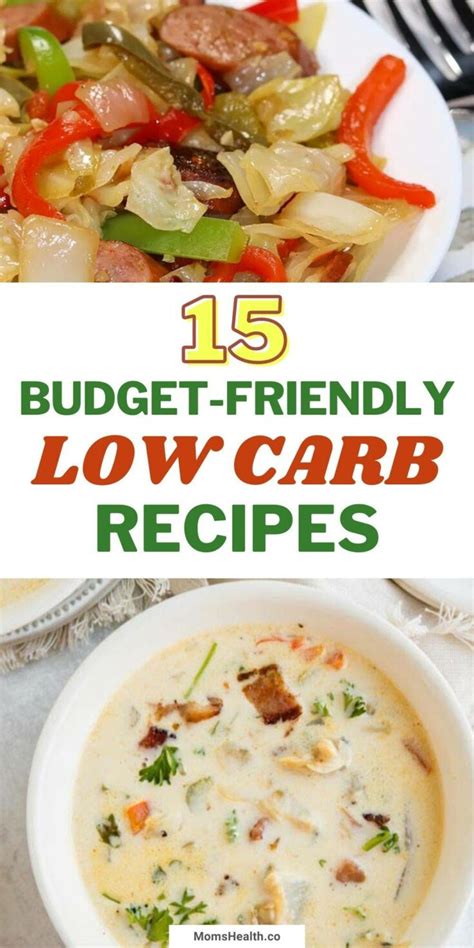 15 Budget Friendly Low Carb Recipes Weight Loss Recipes