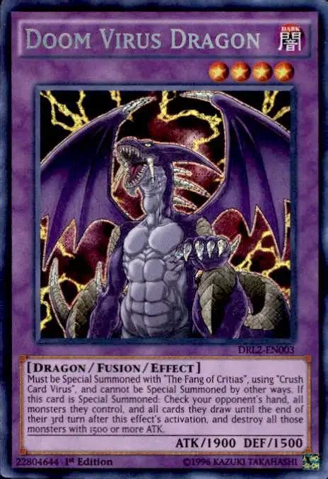 YuGiOh Trading Card Game Dragons Of Legend 2 Single Card Secret Rare