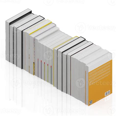 Render 3d De Libros Isométricos 14259967 Png