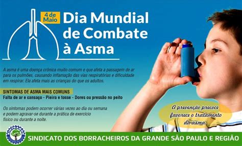 DIA MUNDIAL DE COMBATE À ASMA Sintrabor